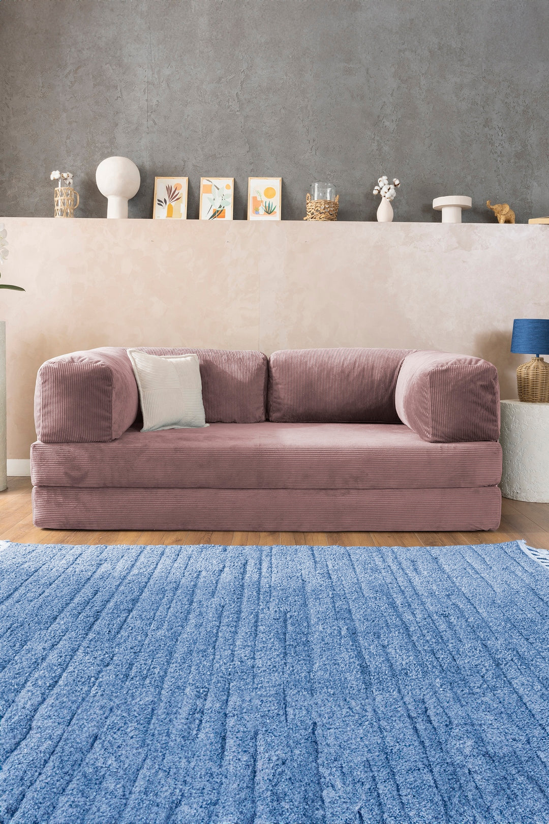 Pink Teddy Sofa