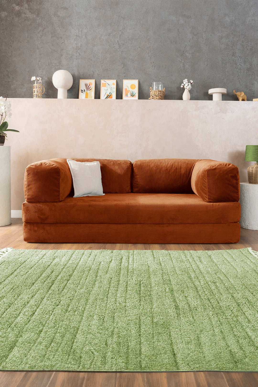 Brick Teddy Sofa