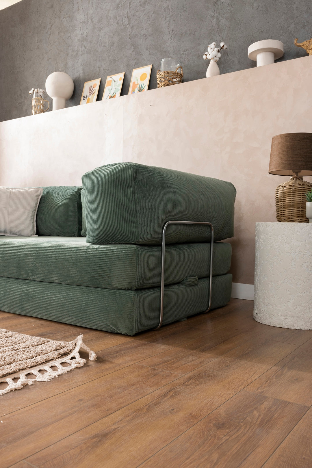 Water Green Teddy Sofa