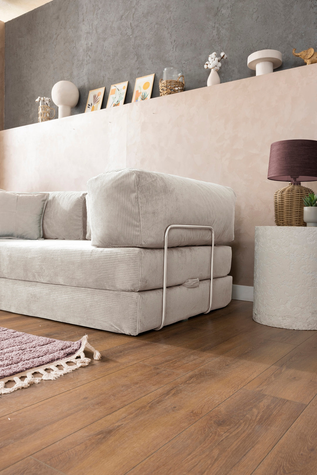 White Teddy Sofa