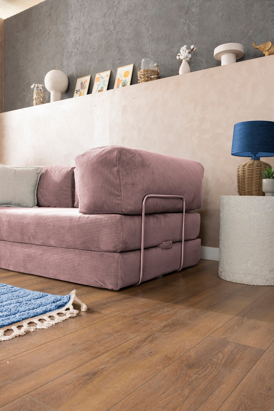 Pink Teddy Sofa