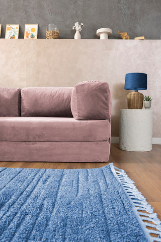 Pink Poufudic L Sofa