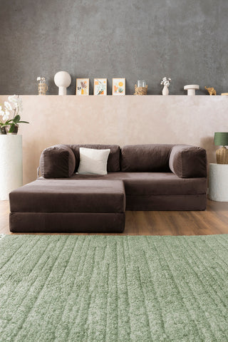 Brown Teddy L Sofa