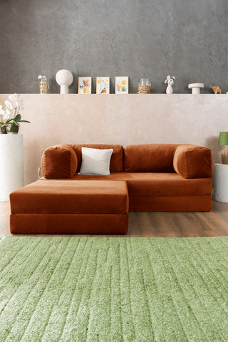 Brick Teddy L Sofa