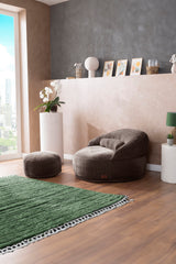 Brown Felix XL Pouf