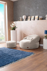 Weißer Felix XL Sitzsack