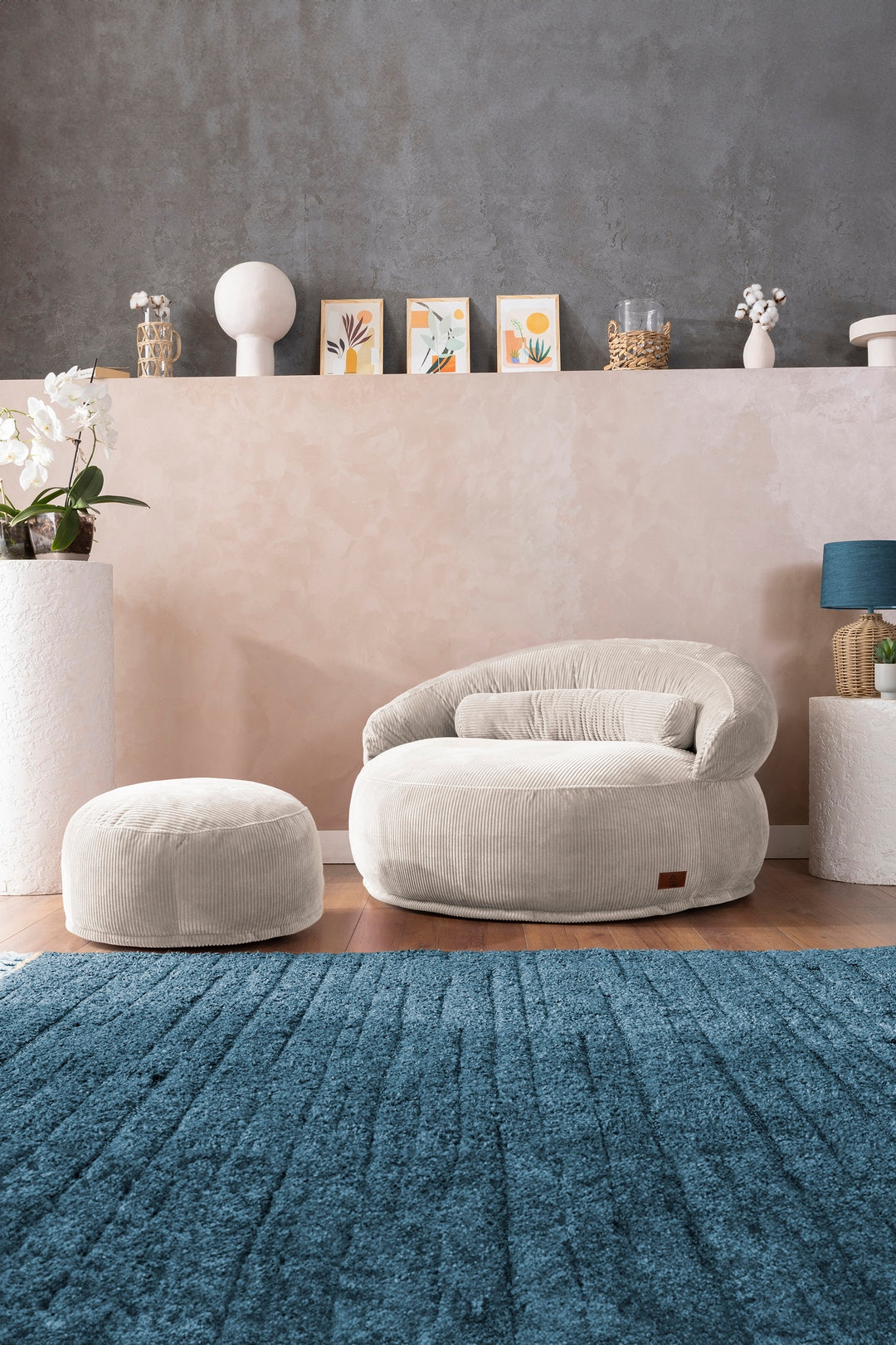 White Felix Sofa