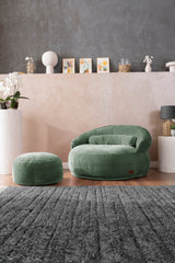 Wassergrüner Felix XL Pouf