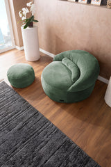 Wassergrüner Felix XL Pouf