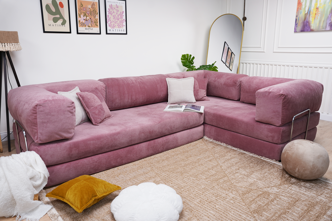 Poufudic L Shaped Corner Sofa
