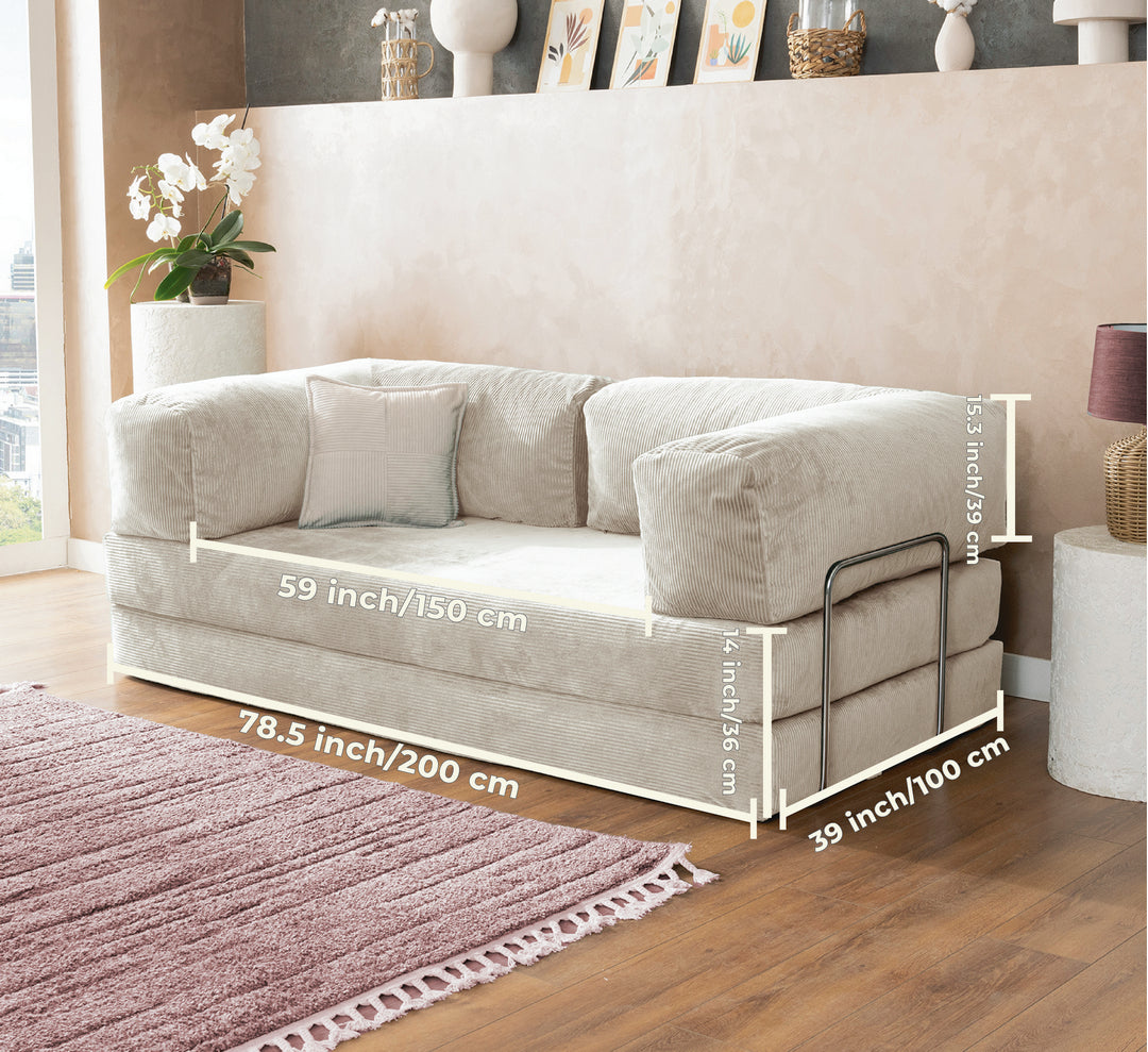 White Teddy Sofa