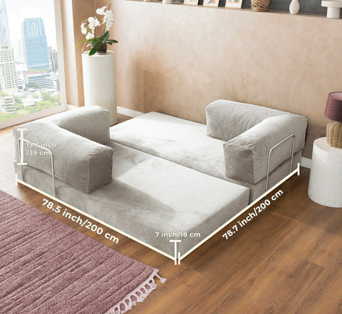 White Teddy Sofa