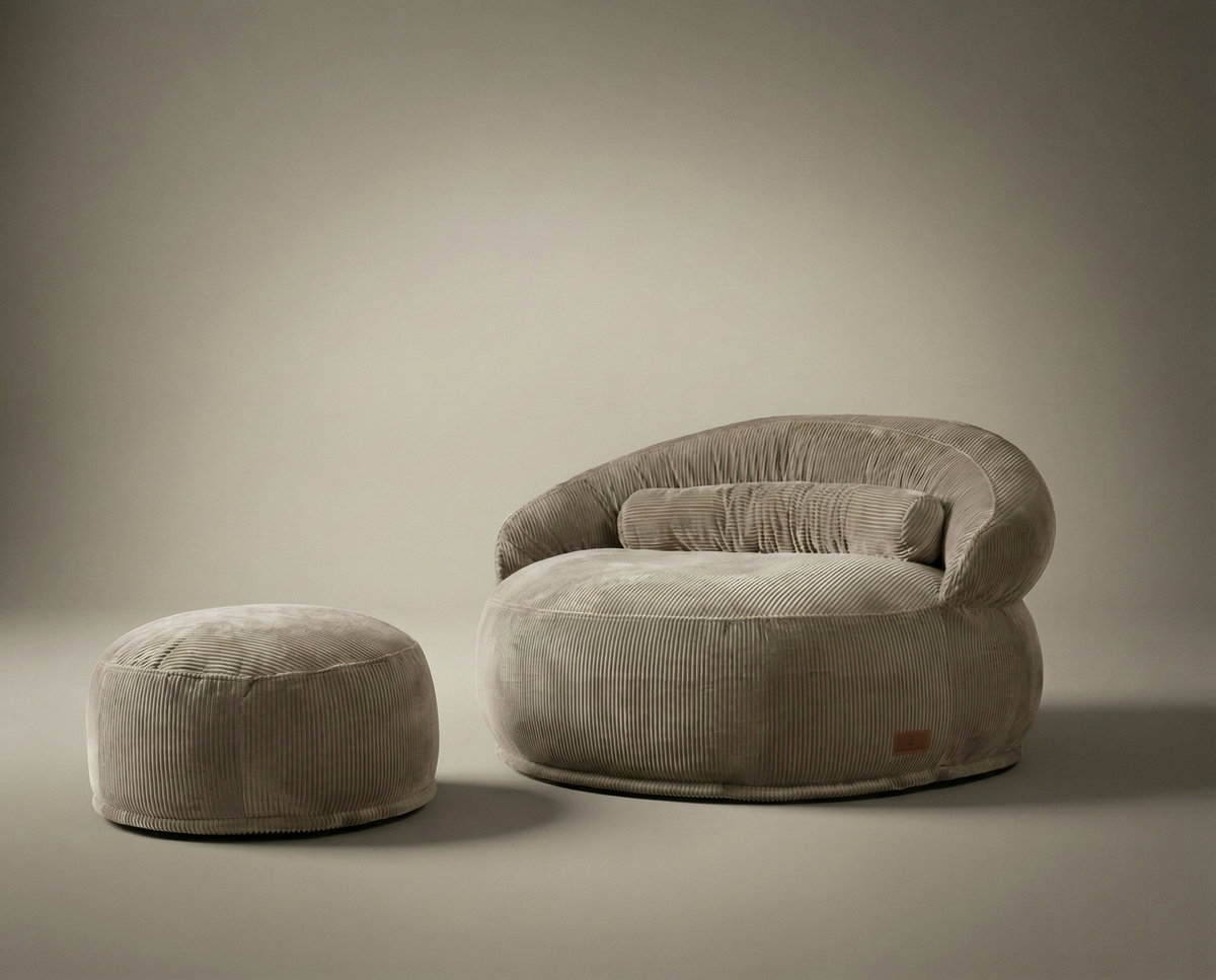 Beiger Felix XL Sitzsack