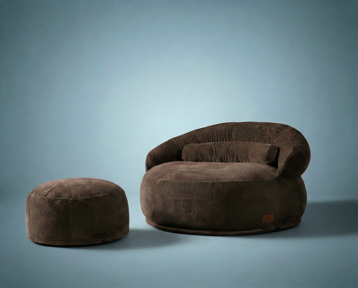 Brown Felix XL Pouf
