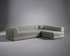 Graues Roma-Sofa