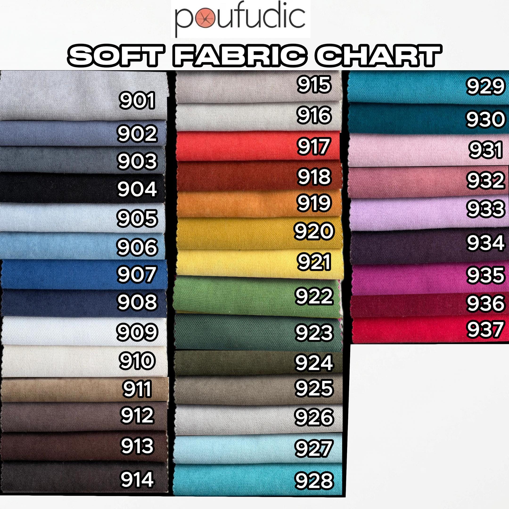 fabric colour chart