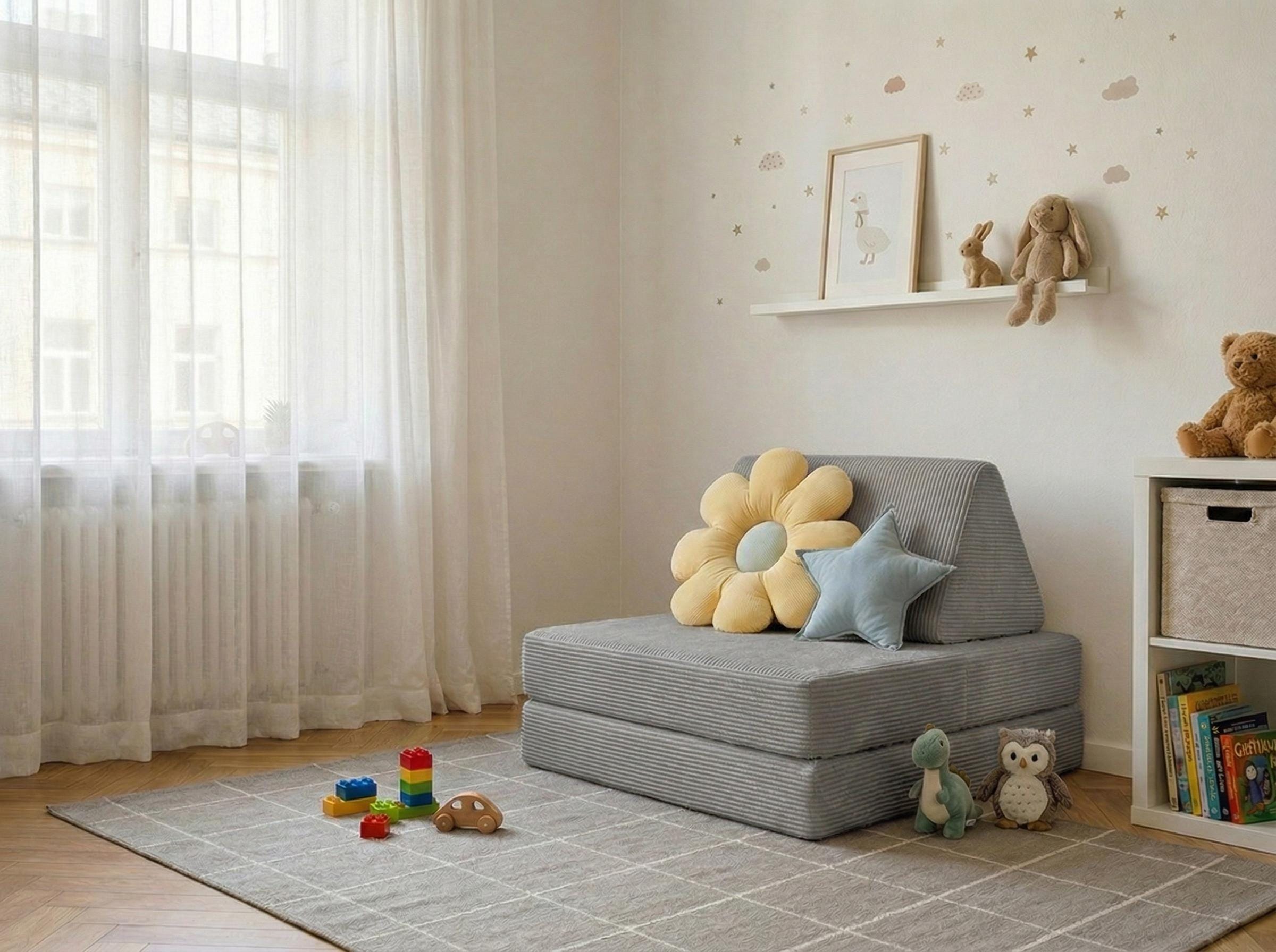 Kids play couch lifestyle photo