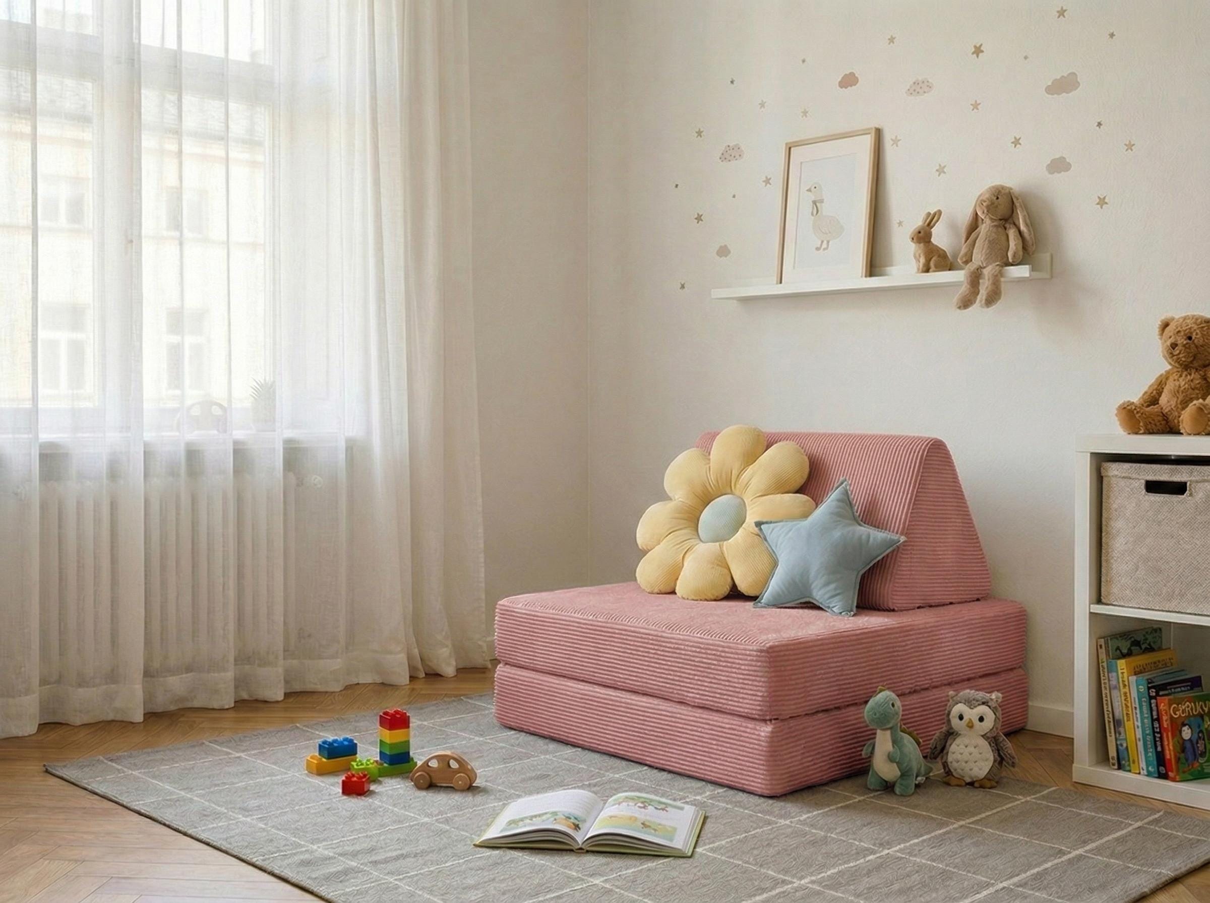 Kids floor seating module