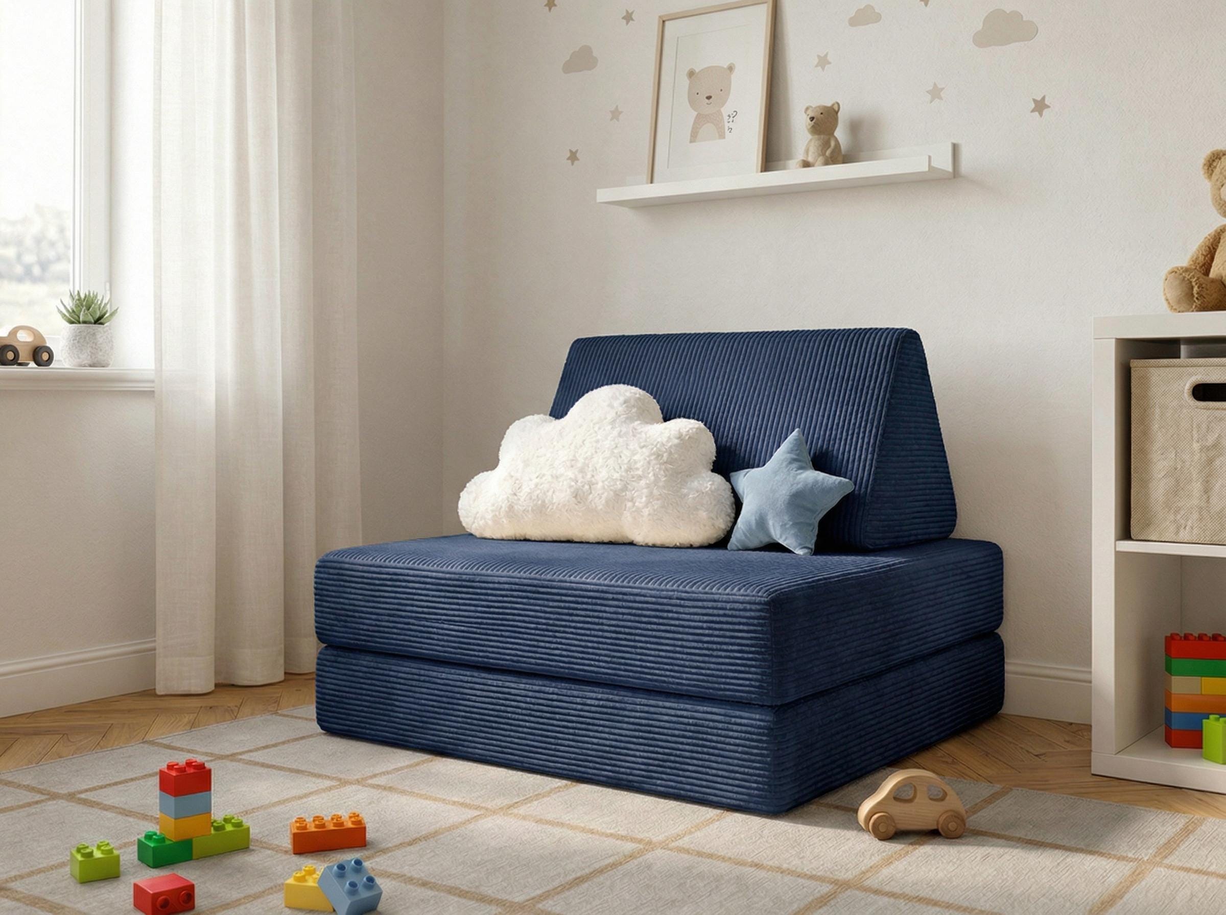 Kids play couch full set view