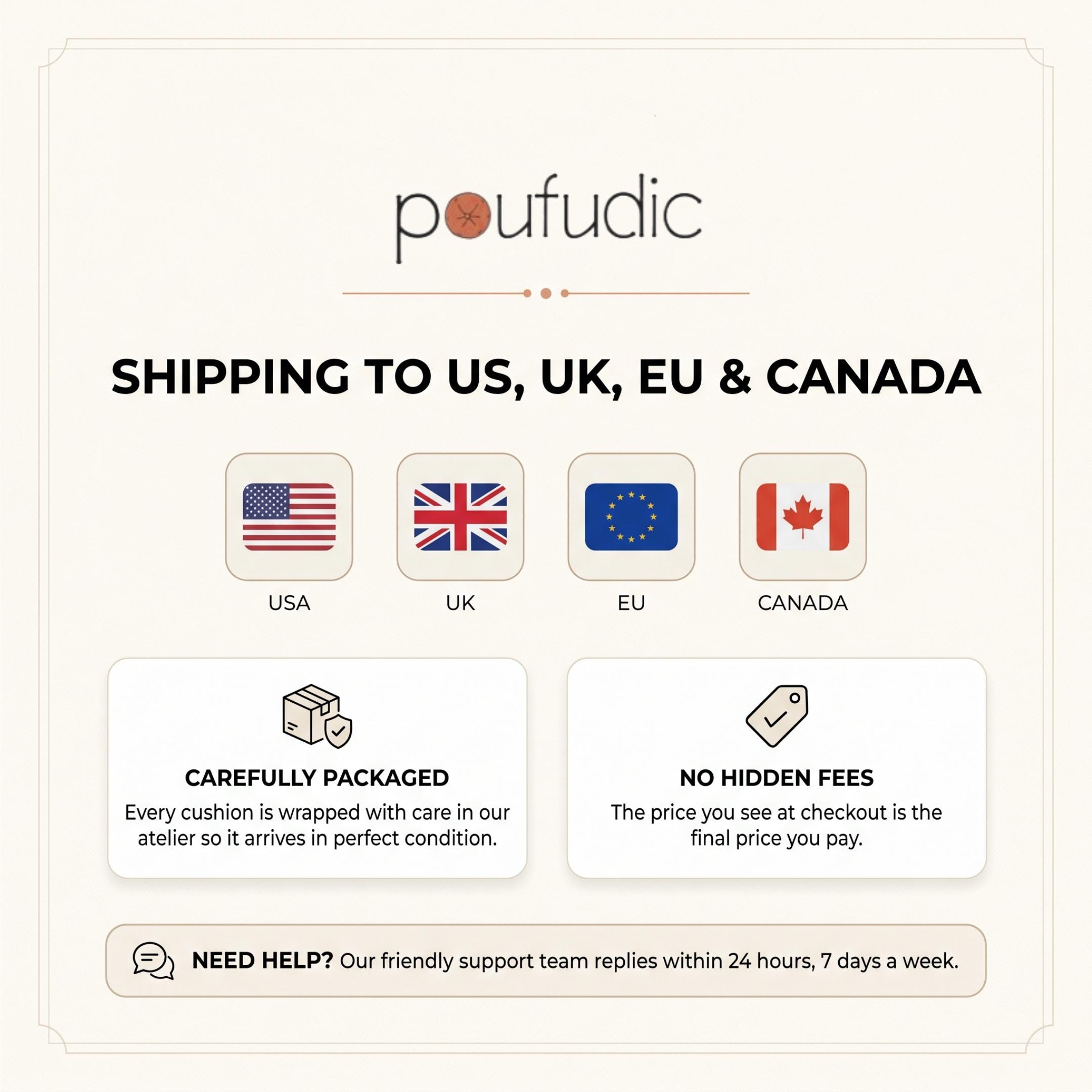 shipping info
