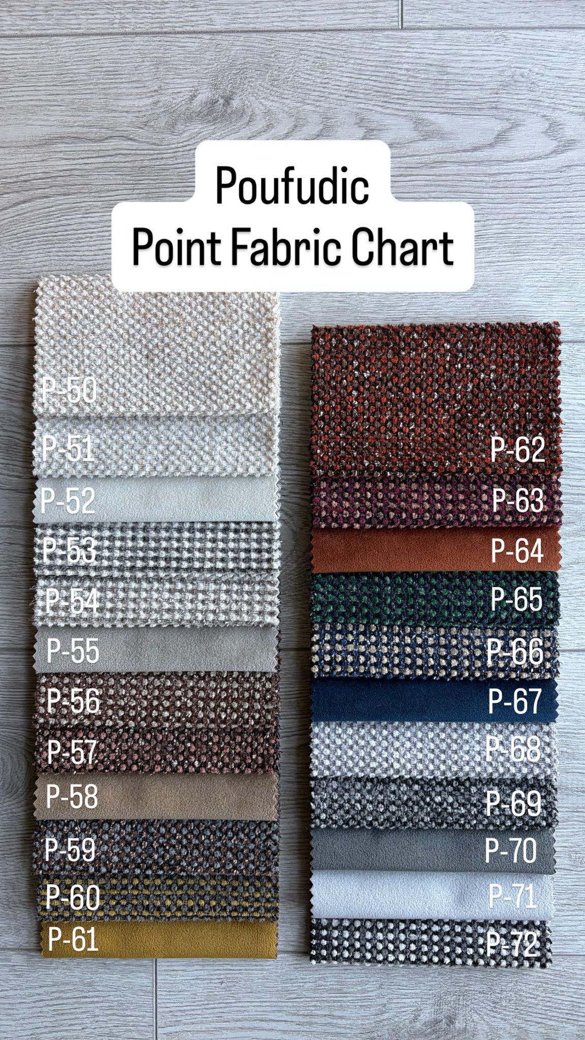 fabric colour chart