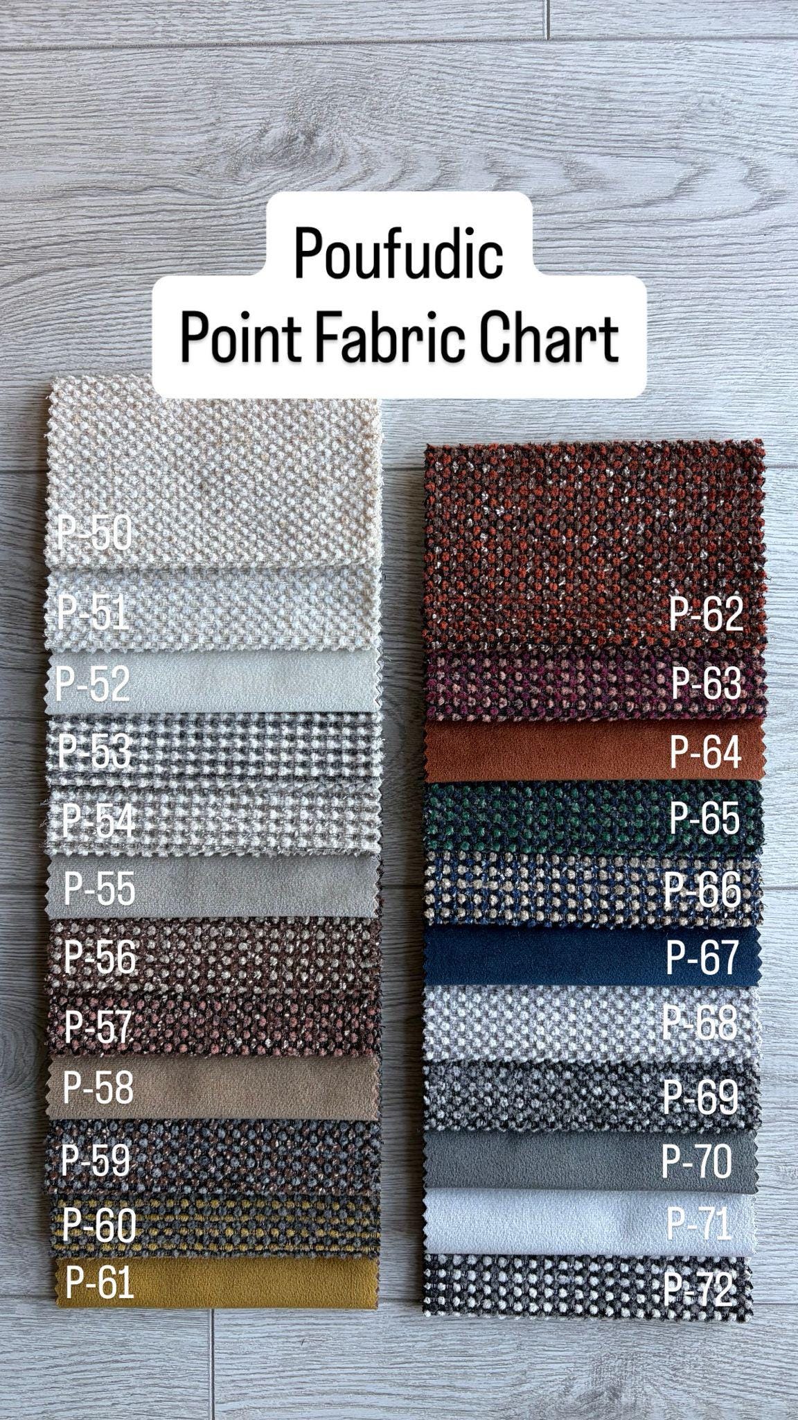 fabric colour chart