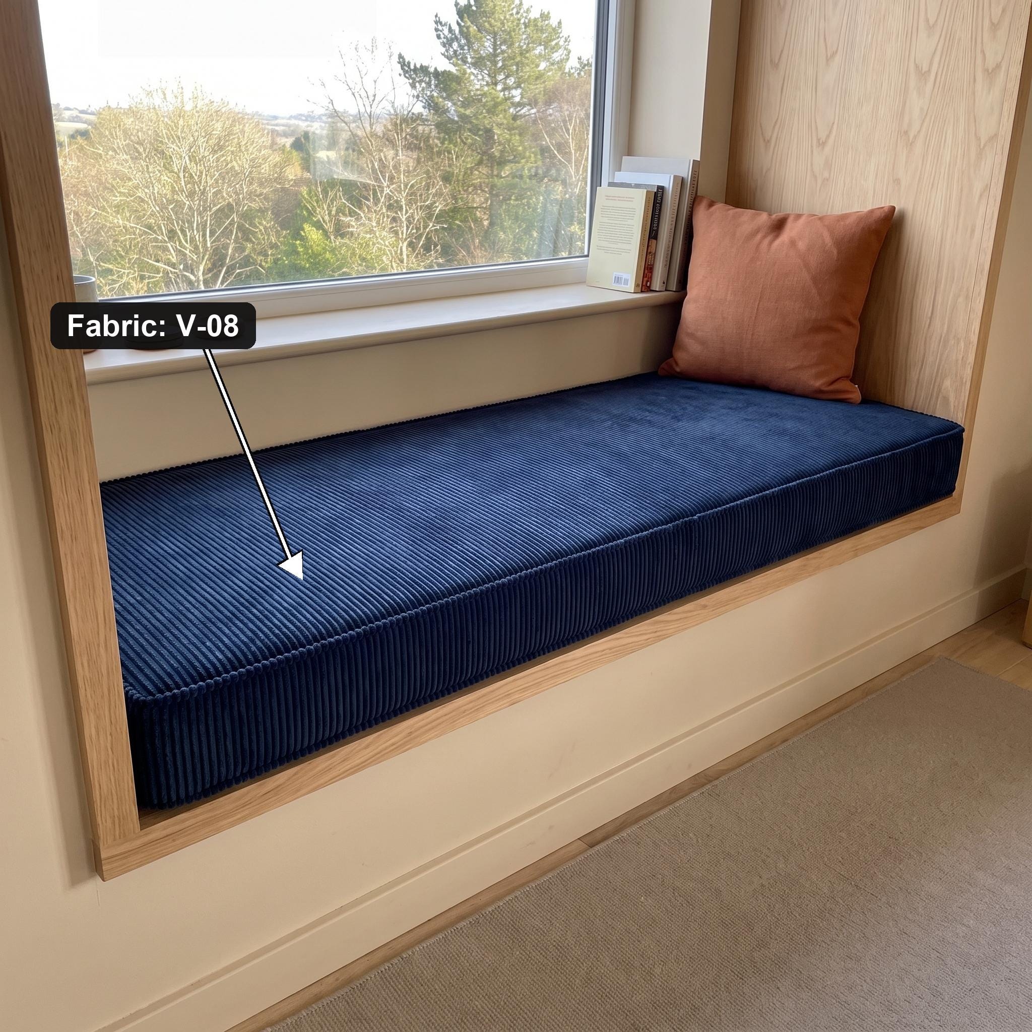 Bench cushion foam cross section