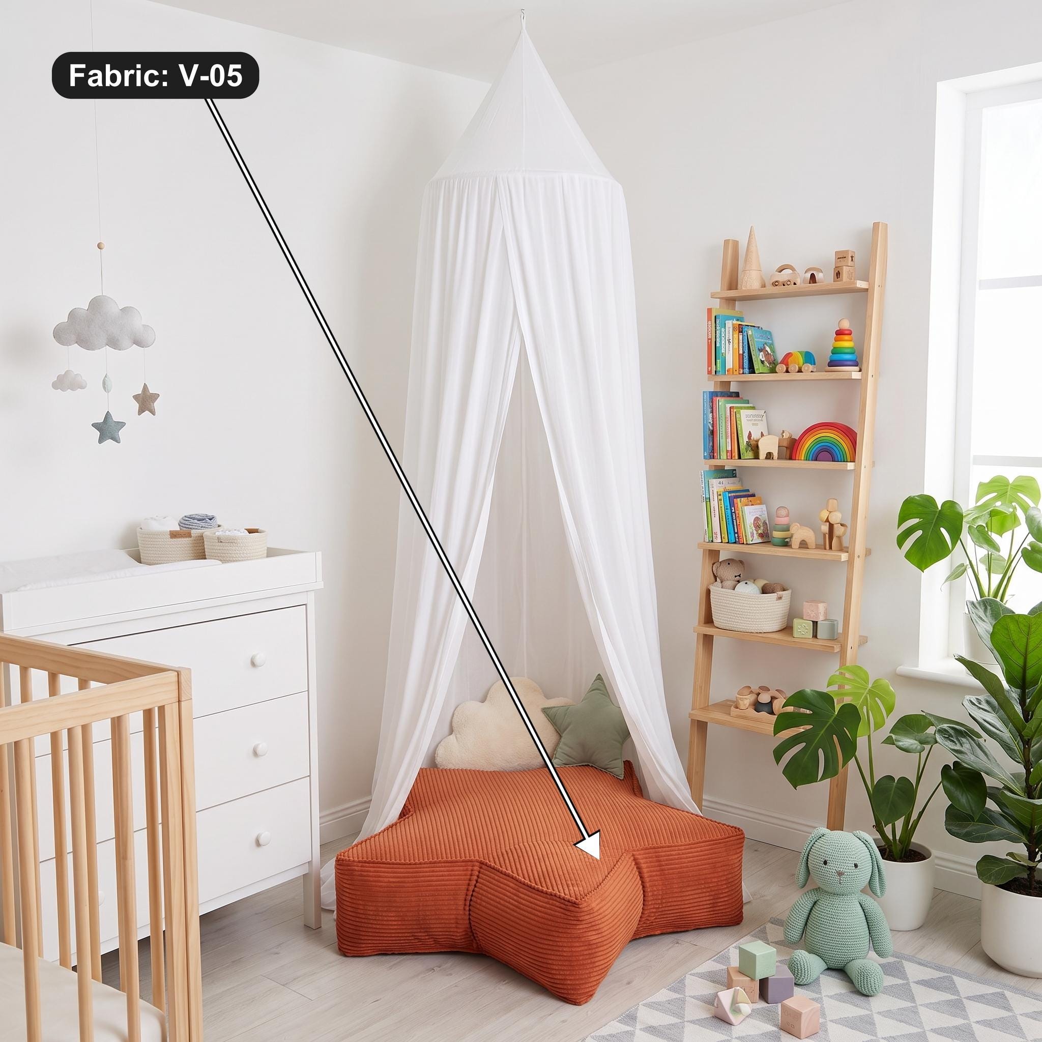Star floor seat for toddlers