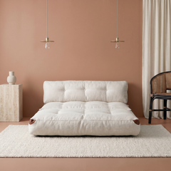 White Double Megano Sofa