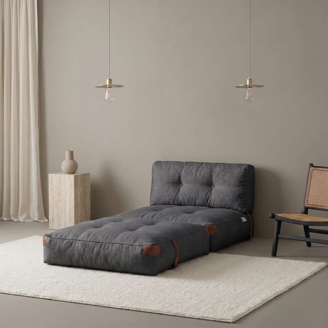 Anthracite Single Megano Sofa