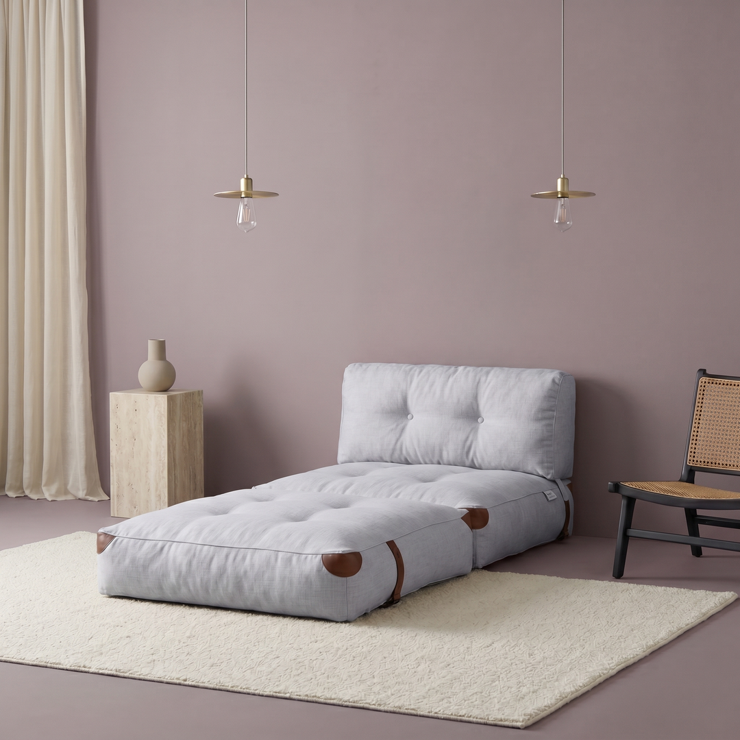 Light Grey Single Megano Sofa