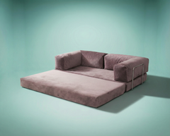 Pink Poufudic Sofa