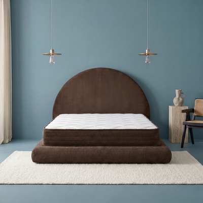 Parure de lit Poufoudic marron