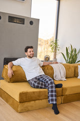 Canyon Sofa Mustard
