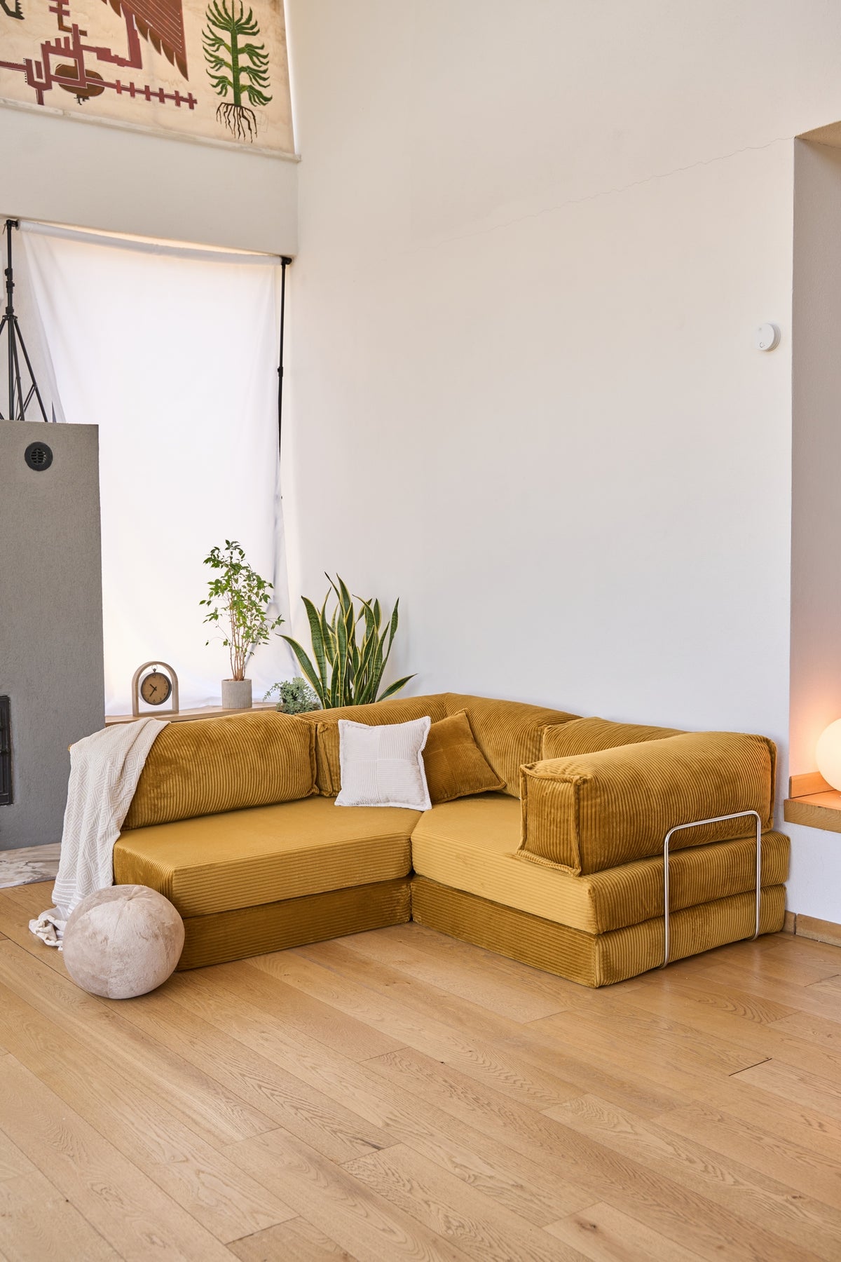 Canyon Sofa Mustard