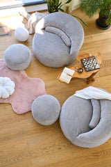 Gray Felix XL Pouf