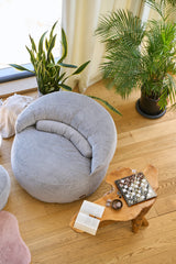 Gray Felix XL Pouf