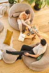 Beige Felix XL Pouf