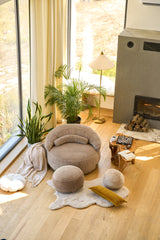 Beige Felix XL Pouf