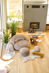 Beige Felix XL Pouf