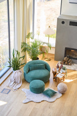 Water Green Felix XL Pouf
