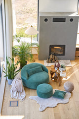 Water Green Felix XL Pouf