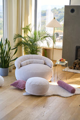 White Felix XL Pouf
