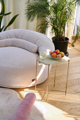 White Felix XL Pouf