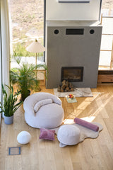 White Felix XL Pouf