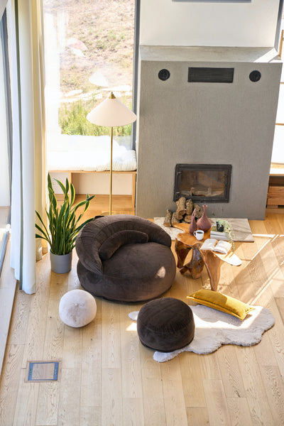 Brown Felix XL Pouf
