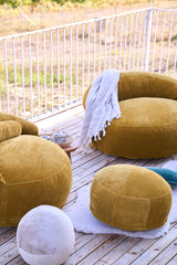 Mustard Felix XL Pouf