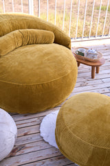 Mustard Felix XL Pouf