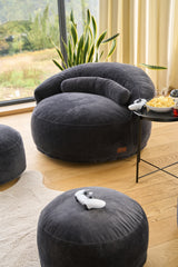 Anthracite Felix XL Pouf