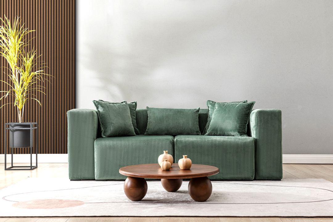 Modern Cloud Sectional Couches for Living Room, Orange Modular Sofa with Ottoman, No Assembly Needed, L Shaped Sectional Couch, Boneless Chaise Lounge